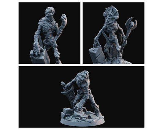 Mummy | Medium | Arbiter Miniatures | Legions of the Undead 2