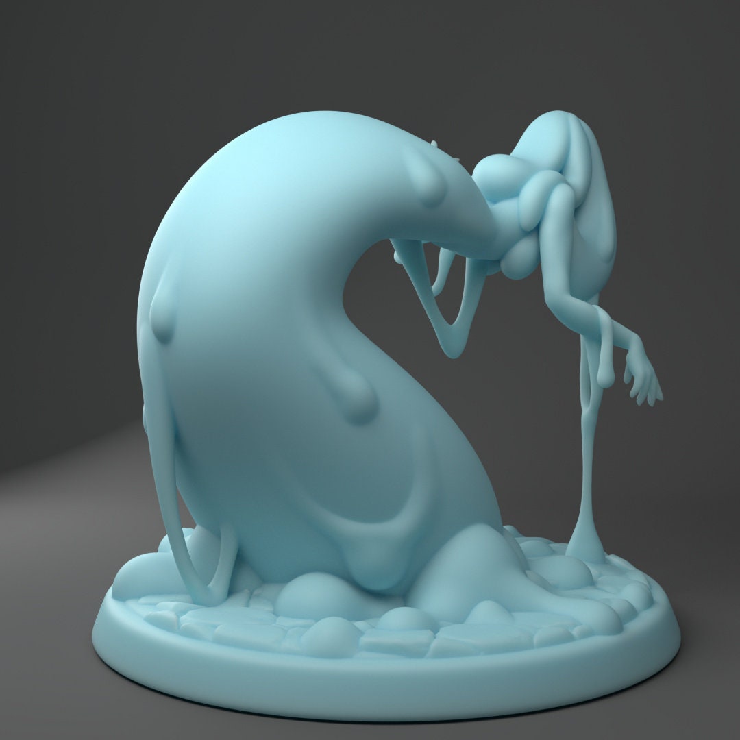 Monstrous Lady Slime | Plasmoid | Large | DND | Twin Goddess Miniatures
