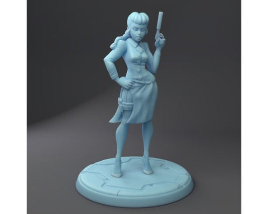 Rachelle | Human Spy | Medium | DND | Twin Goddess Miniatures