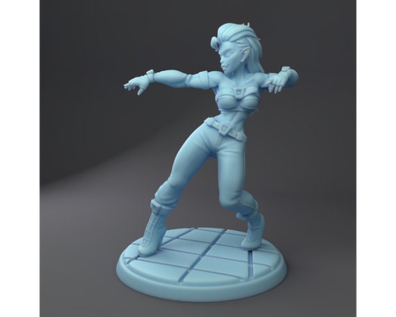 Magonna | Orcish Dancer | Medium | DND | Twin Goddess Miniatures