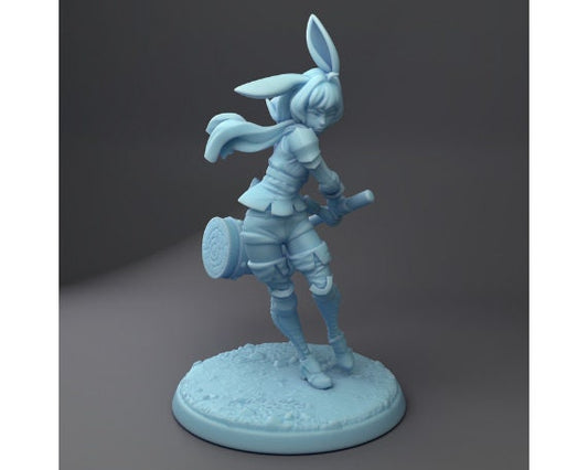 Bunny/Dog/Cat Girl | Medium | DND | Twin Goddess Miniatures