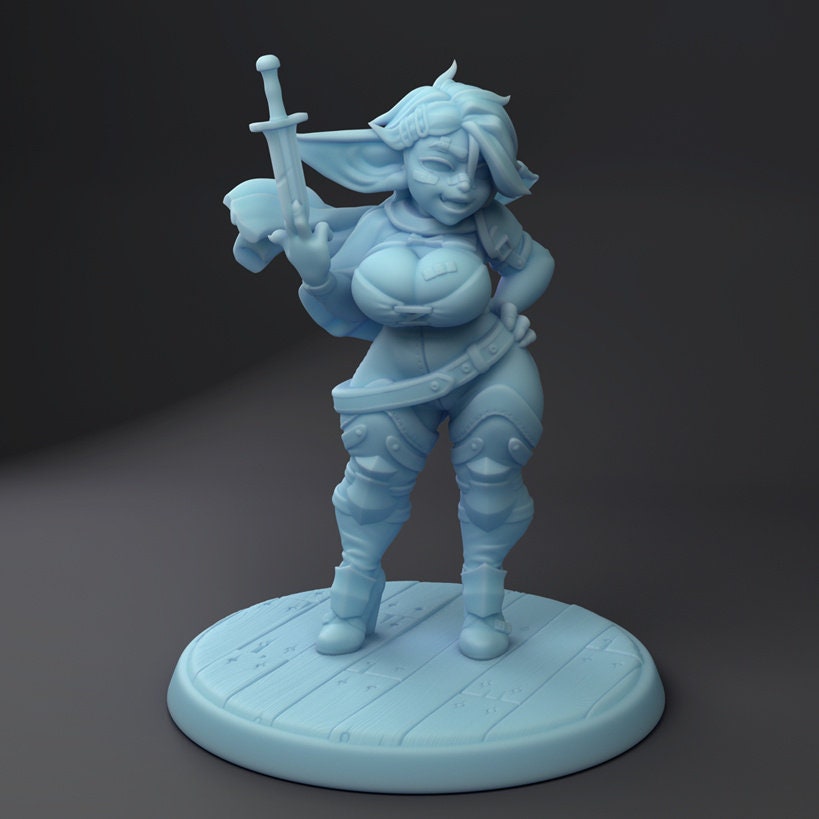 Meryl | Goblin Rogue | Medium | DND | Twin Goddess Miniatures