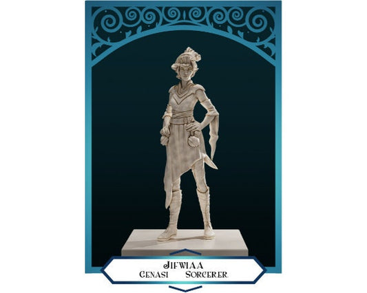 Jifwiaa | Genasi Sorcerer | Medium | DND is a Woman | The Printing Goes Ever On