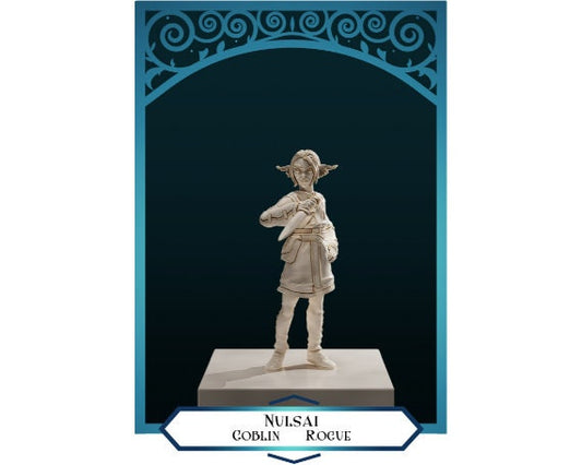 Nulsai | Goblin Rogue | Medium | DND is a Woman | The Printing Goes Ever On