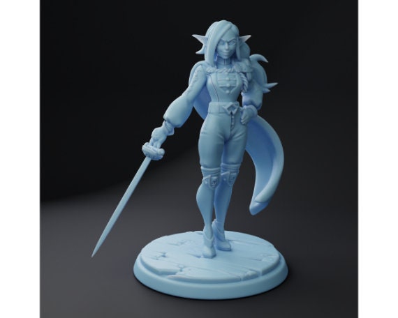 Admiral Karina | Medium | Spelljammer | Twin Goddess Miniatures