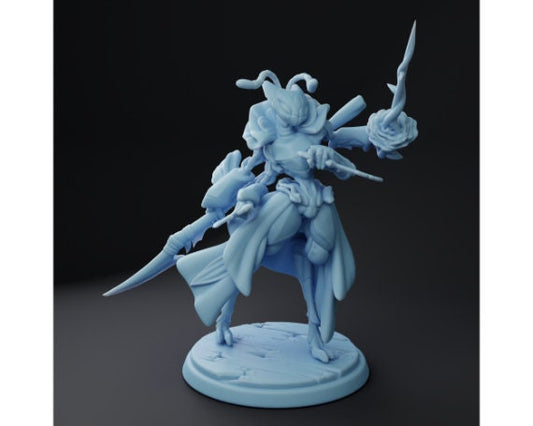 Orchid | Thri-Keen | Medium | Spelljammer | Twin Goddess Miniatures