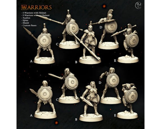 Spartan Warriors | Medium | Spartan Warriors | Francesca Musumeci