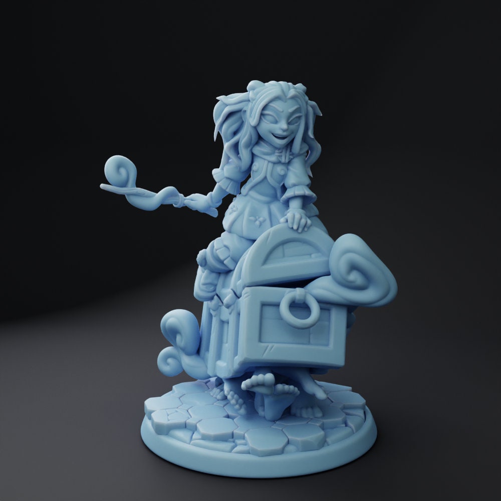 Quart | Goblin Wizard | Medium | Twin Goddess Miniatures