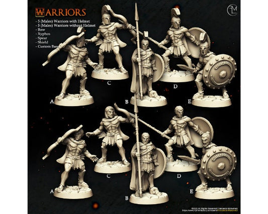 Spartan Warriors | Medium | Spartan Warriors | Francesca Musumeci