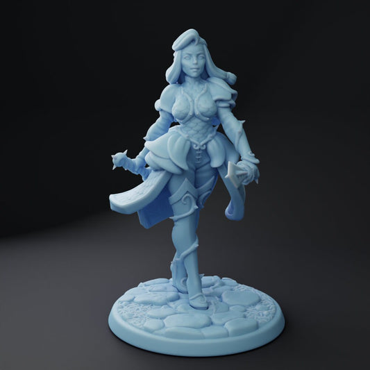 Camellia Bloodthorn | Ranger | Medium | Twin Goddess Miniatures