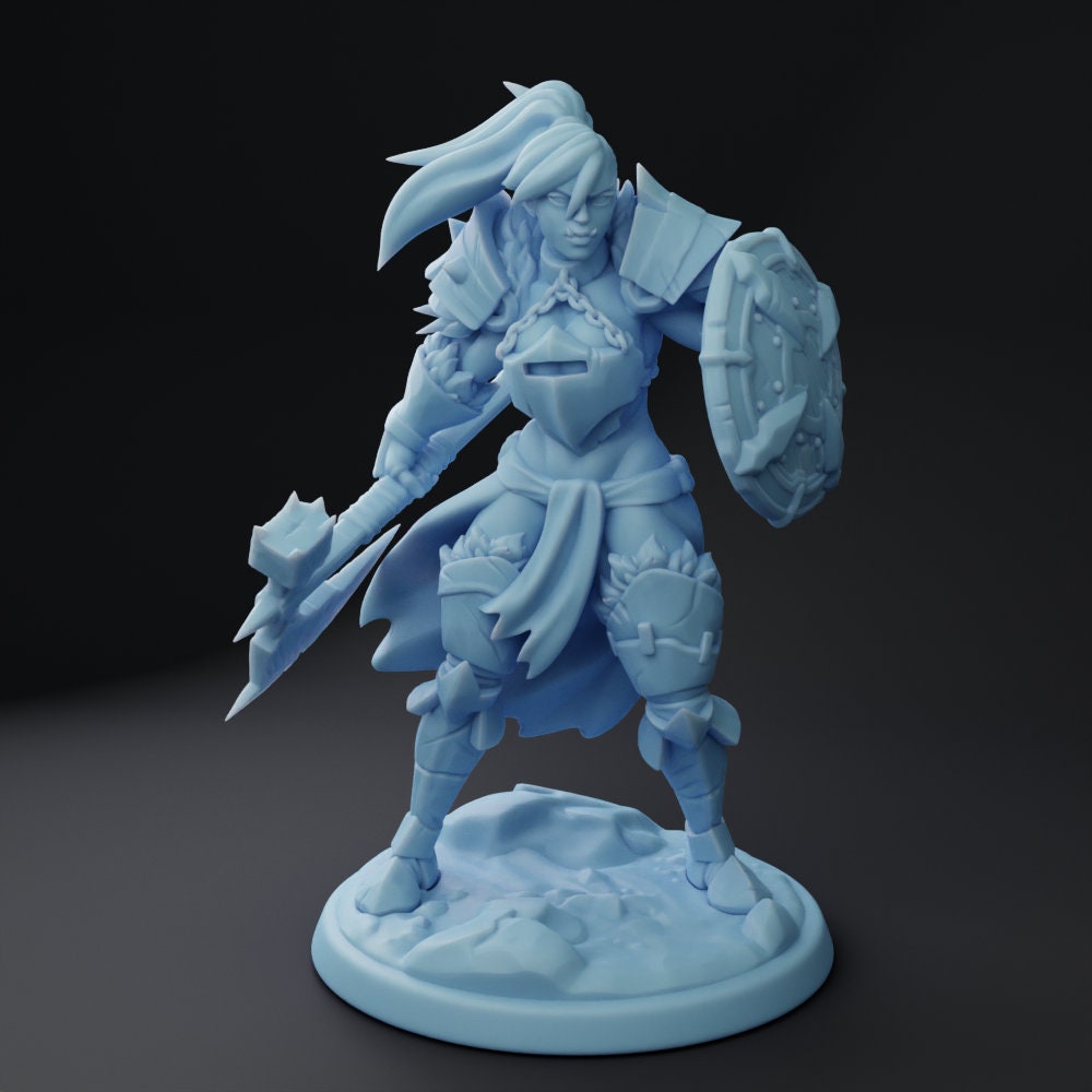 Ankh | Orc Forge Cleric | Medium | Twin Goddess Miniatures