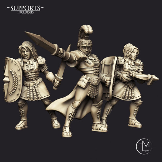 Former Legionnaires | 32mm Scale | Medium | Amazons! | Francesca Musumeci