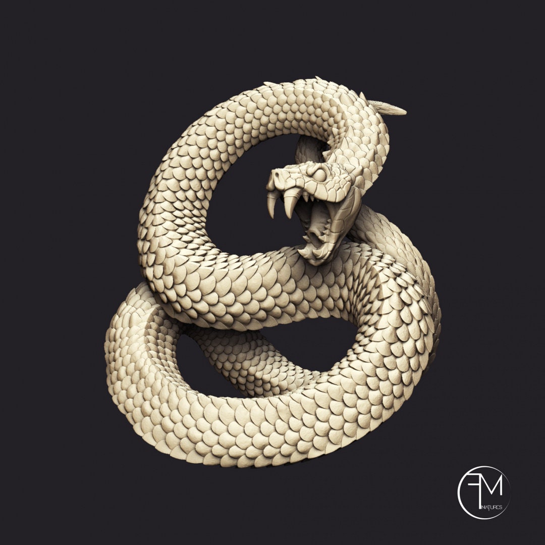 Giant Snakes | 32mm Scale | Extra Large | Amazons! | Francesca Musumeci