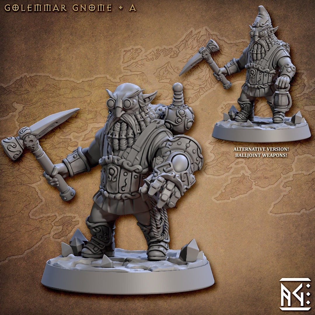 Golemmar Gnomes | Medium | Gnomes of Golemmar | Artisan Guild