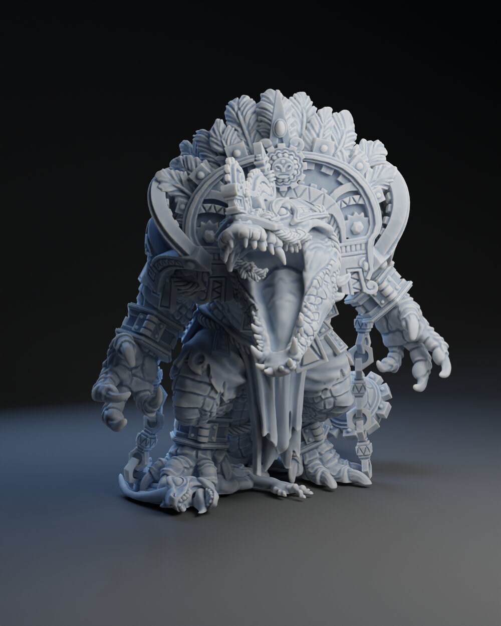 Aggro Croc | Star Player | Fantasy Football | BruteFun Minatures