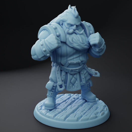 Storgen | Dwarven Monk | Medium | Oaken Hollow Heroes 2. | Twin Goddess Miniatures