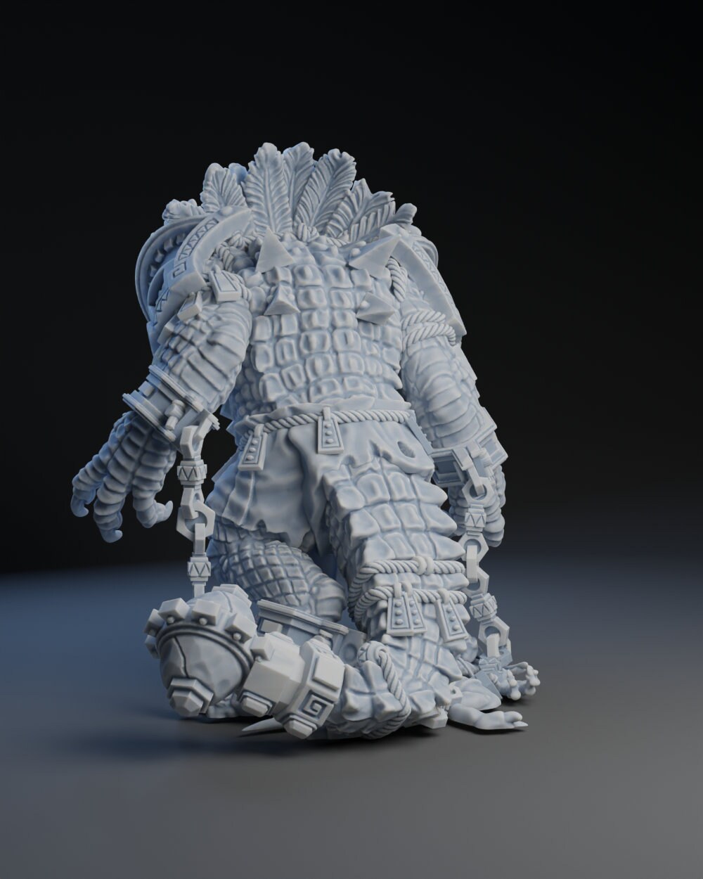 Aggro Croc | Star Player | Fantasy Football | BruteFun Minatures