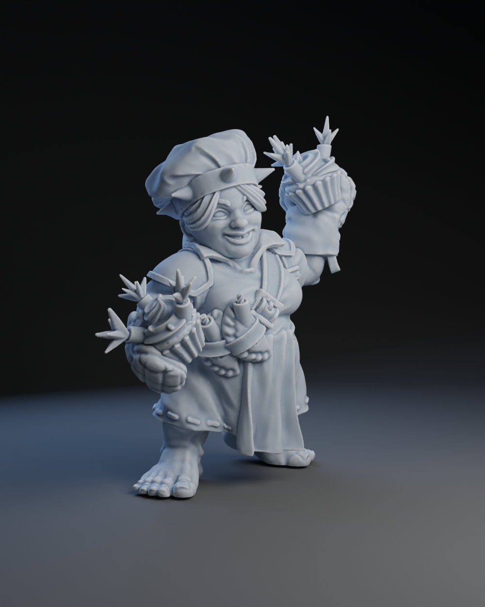 Halfling Bomber | Star Player | Fantasy Football | BruteFun Minatures