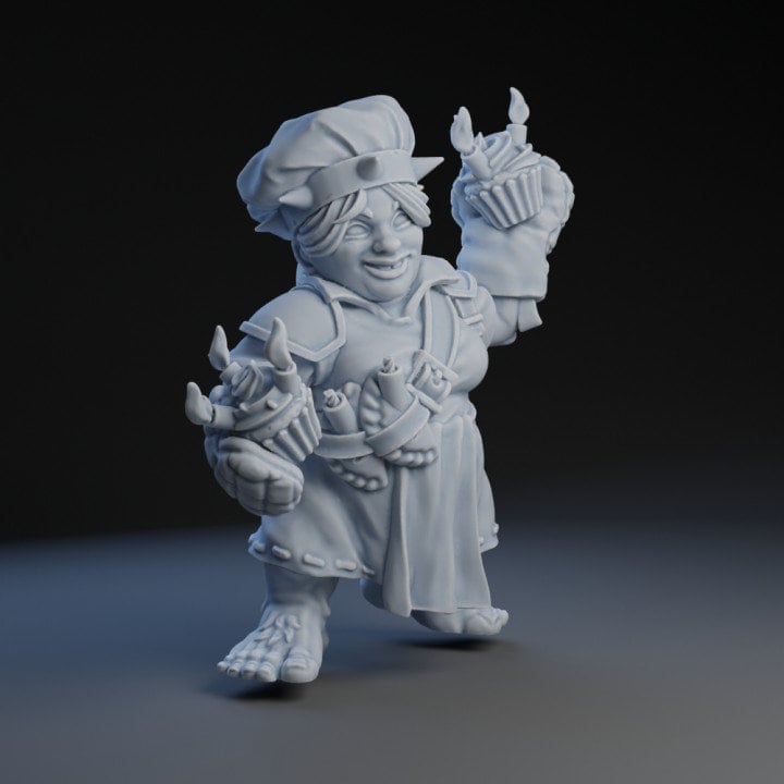 Halfling Bomber | Star Player | Fantasy Football | BruteFun Minatures