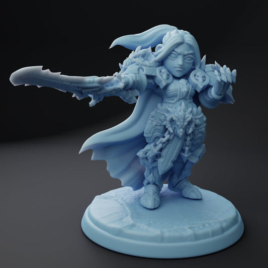 Runa | Dwarf Paladin | Medium | Oaken Hollow Heroes 2. | Twin Goddess Miniatures