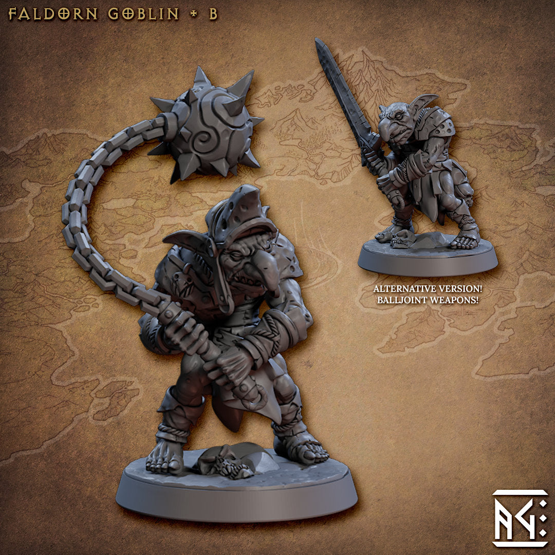 Faldor Goblins | Medium | 32mm | Artisan Guild | Faldor Goblins