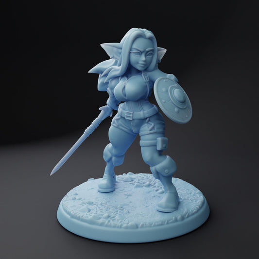 Angy | Mercenary Goblin | Medium | DND | Twin Goddess Miniatures