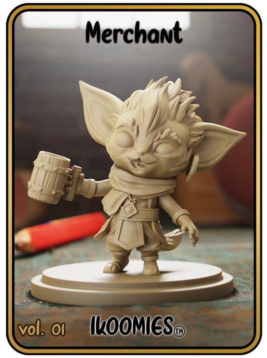 Merchant | Medium ~40mm Tall | D&D | Ikoomies