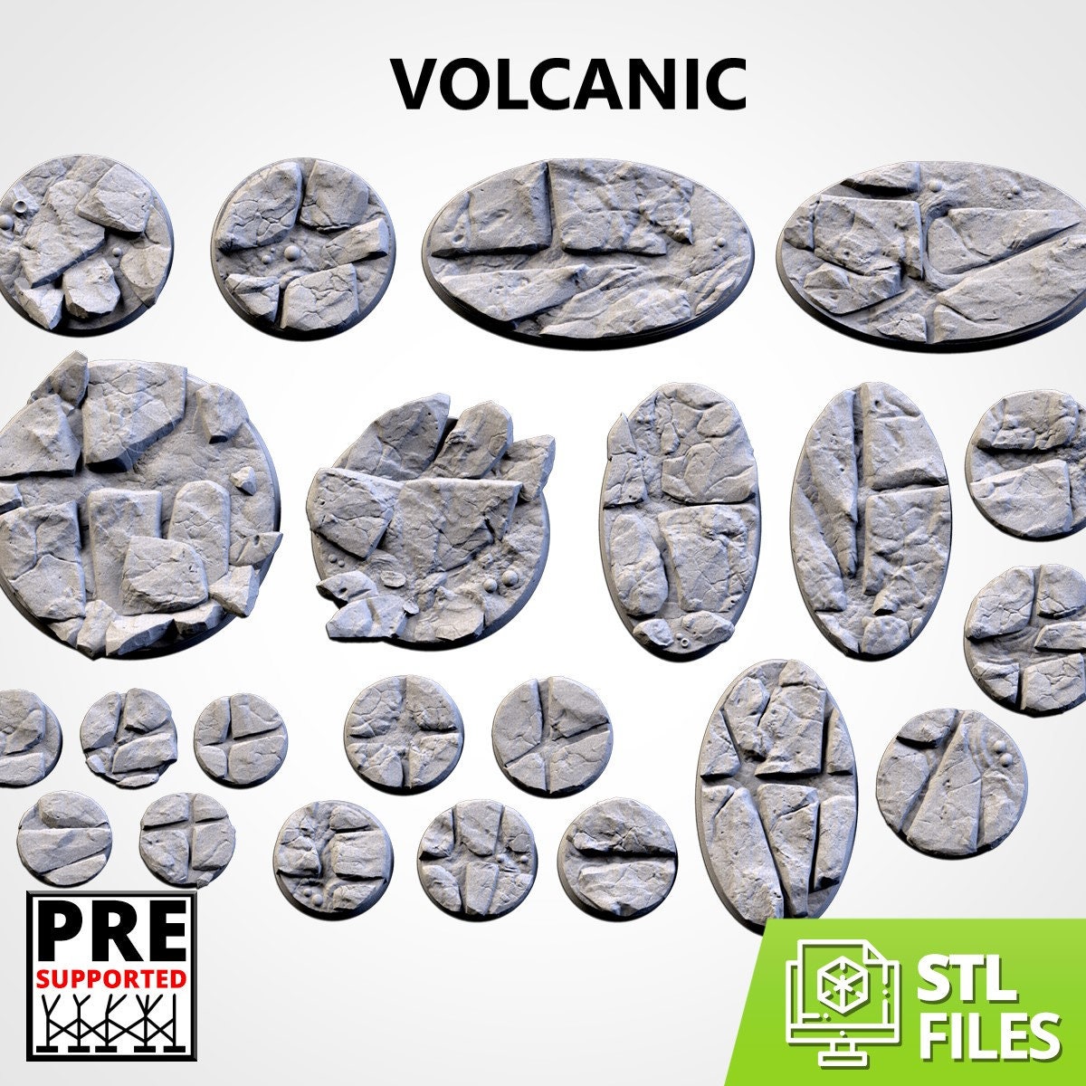 Volcanic | Resin Bases | Txarli