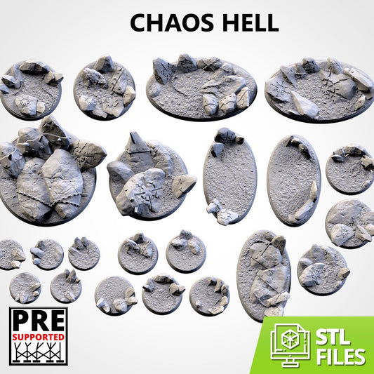 Chaos Hell | Resin Bases | Txarli