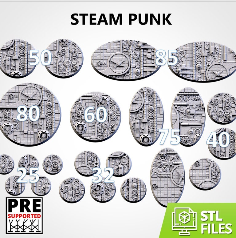 Steam Punk | Resin Bases | Txarli