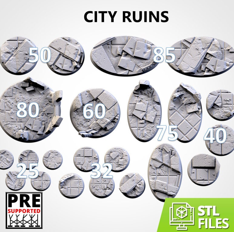 City Ruins | Resin Bases | Txarli