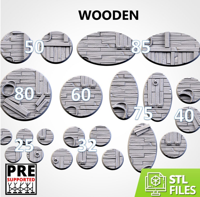 Wooden | Resin Bases | Txarli