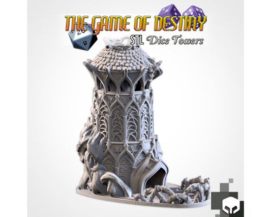 Druids Tower | DND | Dice Tower | Txarli