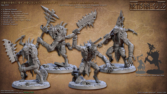 Barrow Abominations | Large | 32mm Horrors of Rodburg Barrows | AG