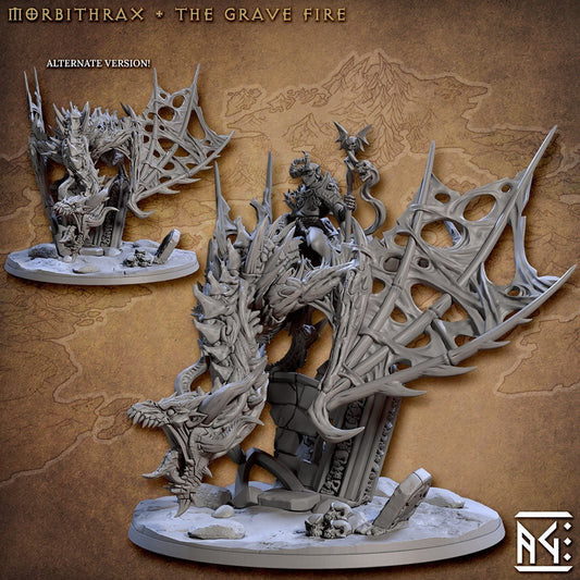 Morbithrax the Grave Fire | 100mm Base | 32mm Horrors of Rodburg Barrows | AG