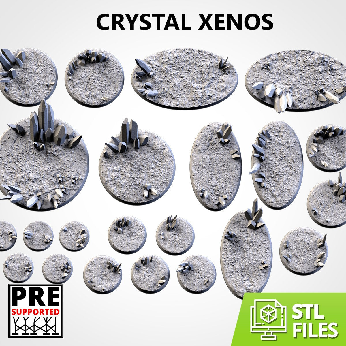Crystal Xenos | Resin Bases | Txarli