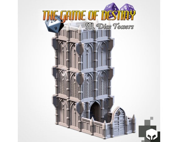 Cathedral Tower | DND | Dice Tower | Txarli