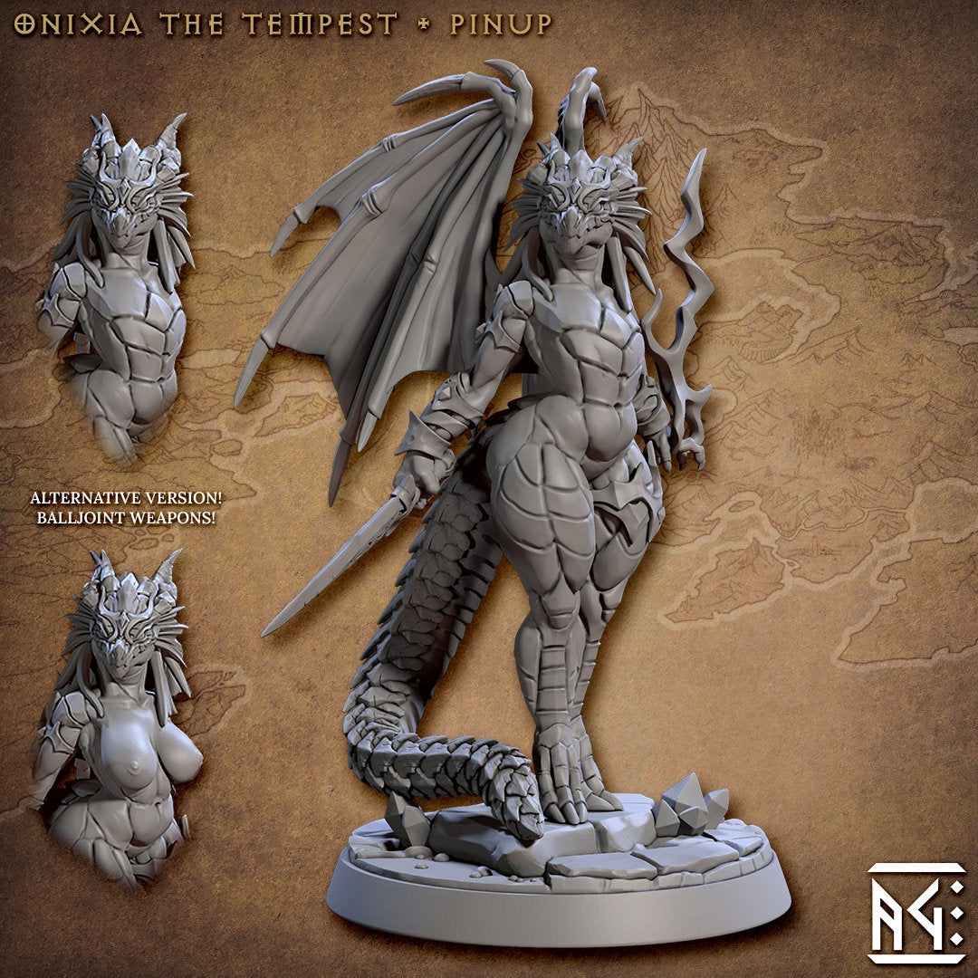 Onixia the Tempest | Medium | 32mm | AG | Draconian Scourge