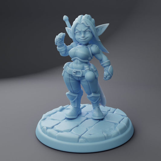 Blix the Goblin Fighter | Medium | 32mm | Oaken Hollow Heroes 2 | TG