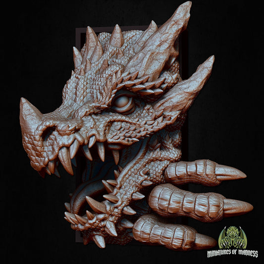 Dragon | Bookend | Hold My Booknook | Mammoth Miniatures