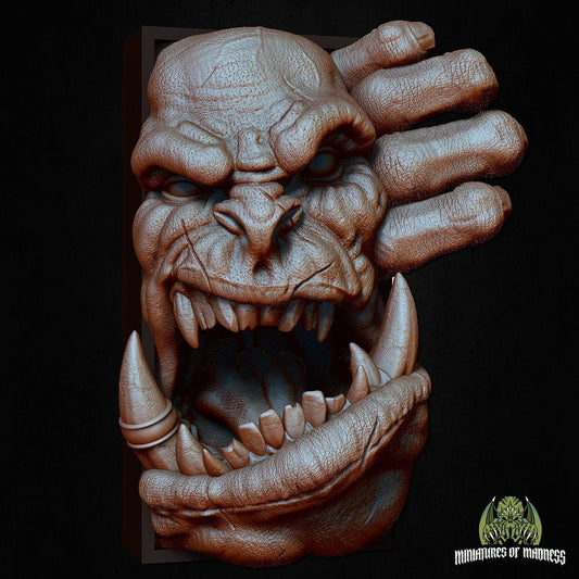 Orc | Bookend | Hold My Booknook | Mammoth Miniatures