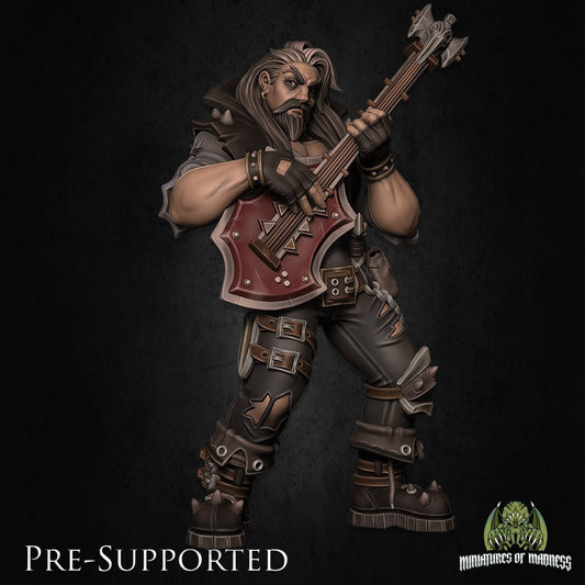 Magnus the Outsider | Human Bard | Medium | Miniatures of Madness