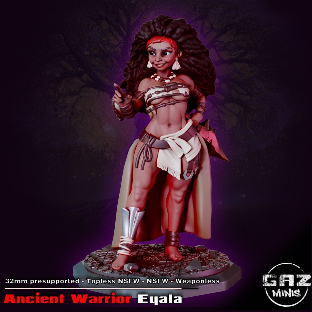 Ancient Warrior Eyala | Medium | 32mm | Gaz Minis